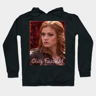 Shadowhunters Clary Fairchild - Red Smoke Hoodie